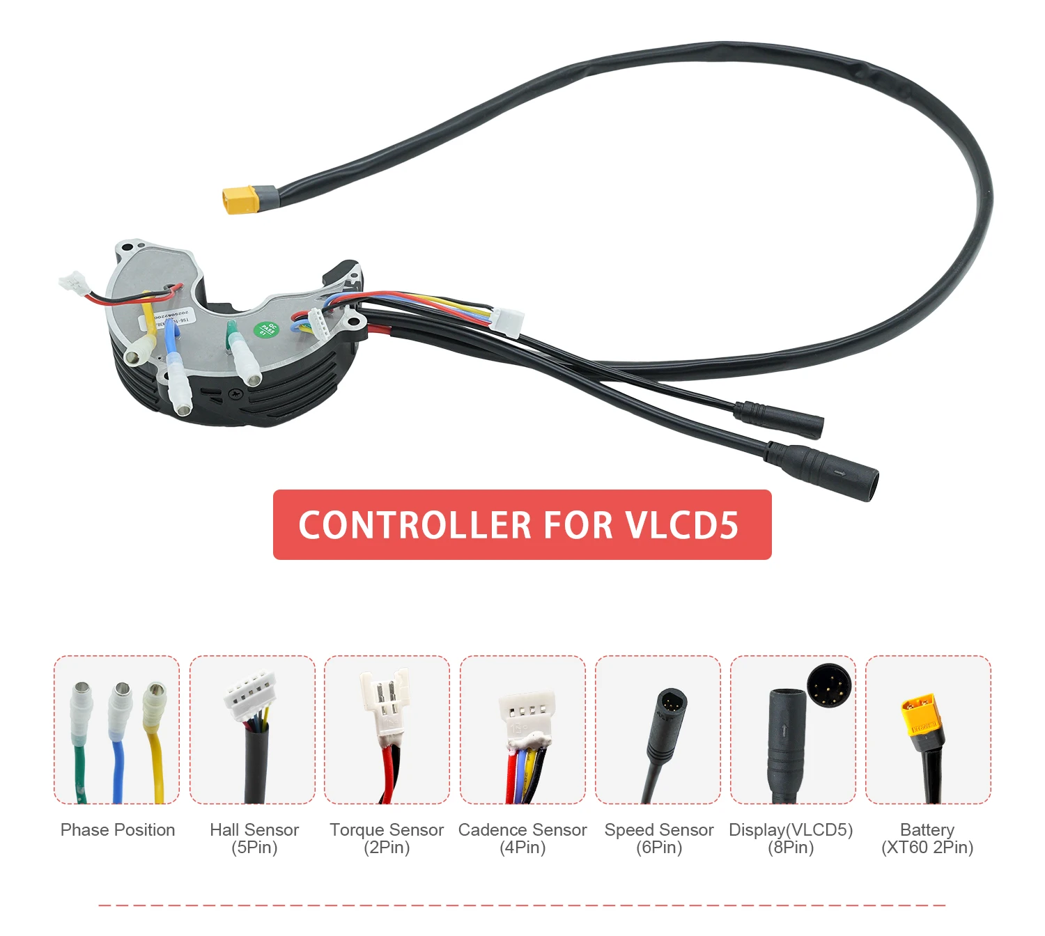 Tongsheng TSDZ8 48V 750W Antriebskomponenten Controller Getriebe Drehmoment Nylonrad Ersatzteile für Elektrofahrräder mit Mittelmotor – Detail 3