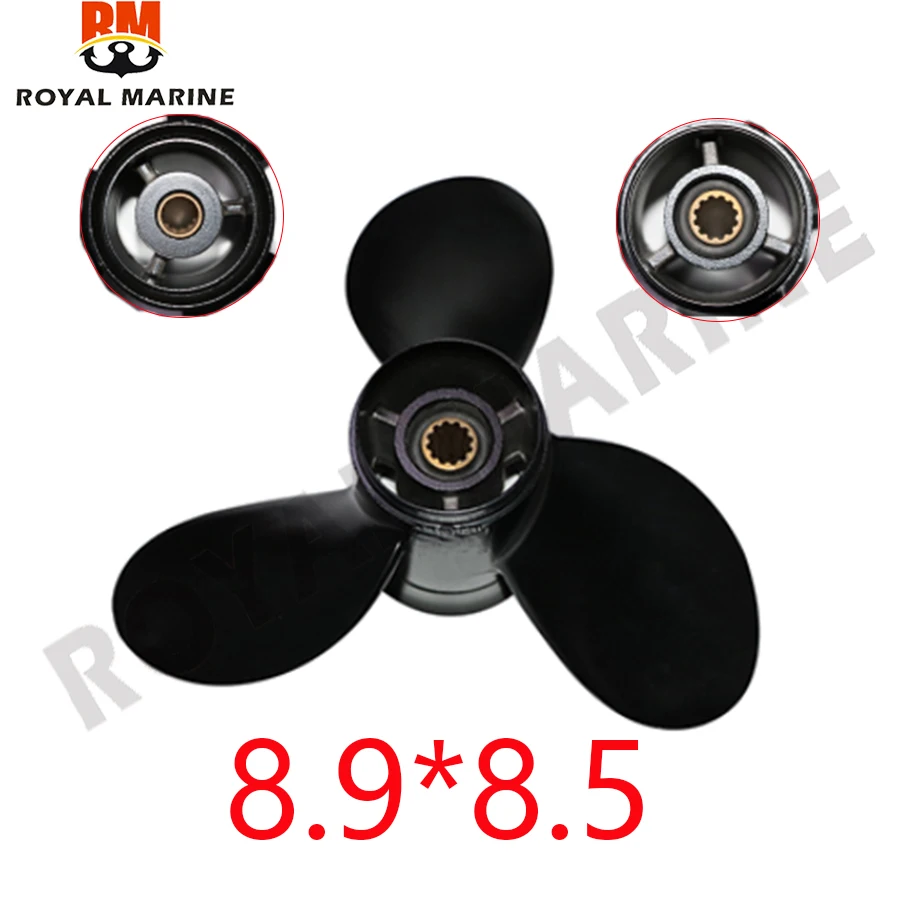 

Гребной винт 8.9*8.5 (3B2-64517-0) для лодочных моторов Tohatsu Mercury 8 л.с., 9.8 л.с. (8.5*9, 3B2W64517-1, 3B2-64517-1, 3B2-64517)