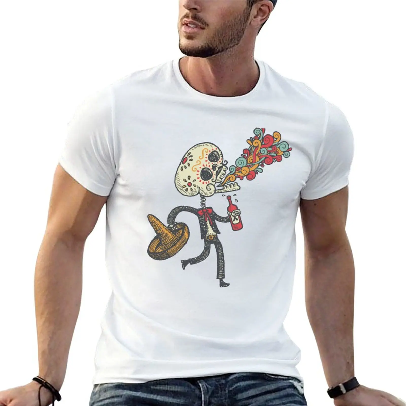 

El mariachi T-Shirt t shirts with prints man t shirt designer T-Shirt