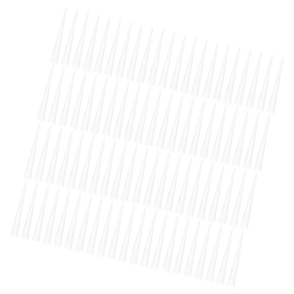 

200 Pcs Flower Mud Fixation Tubes for Arranger Transparent Water Holders Long Stem Vial Fresh Flowers Hydroponic Material
