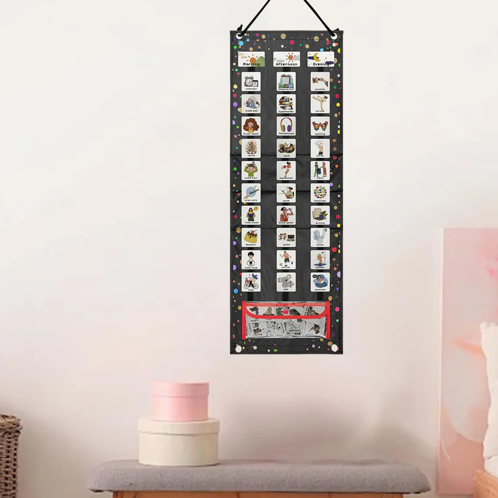 

Visual Schedule for Kids, Daily Routine Chart, Daily Routine Chart, Communication Cards