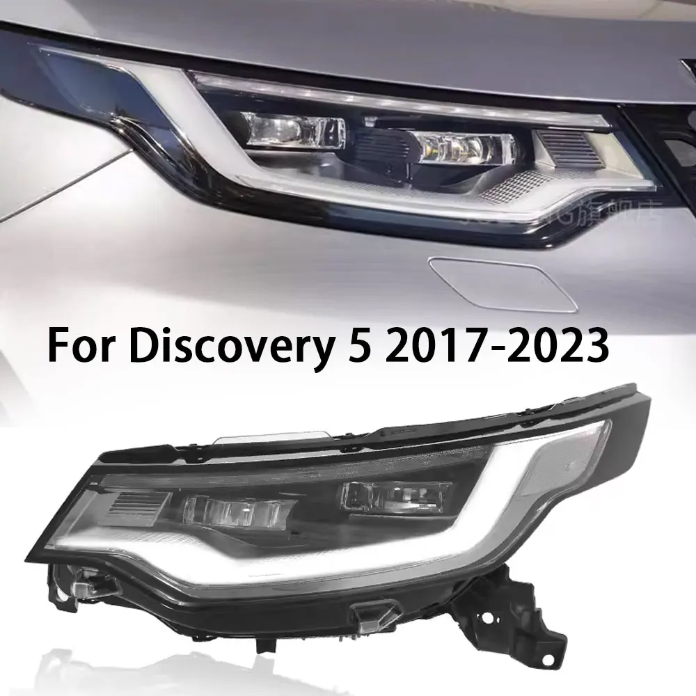 

Car Styling LED Headlight For Land Rover Discovery 5 Headlights 2017-2023 LED DRL Running lights With Dynamic Turning Signal