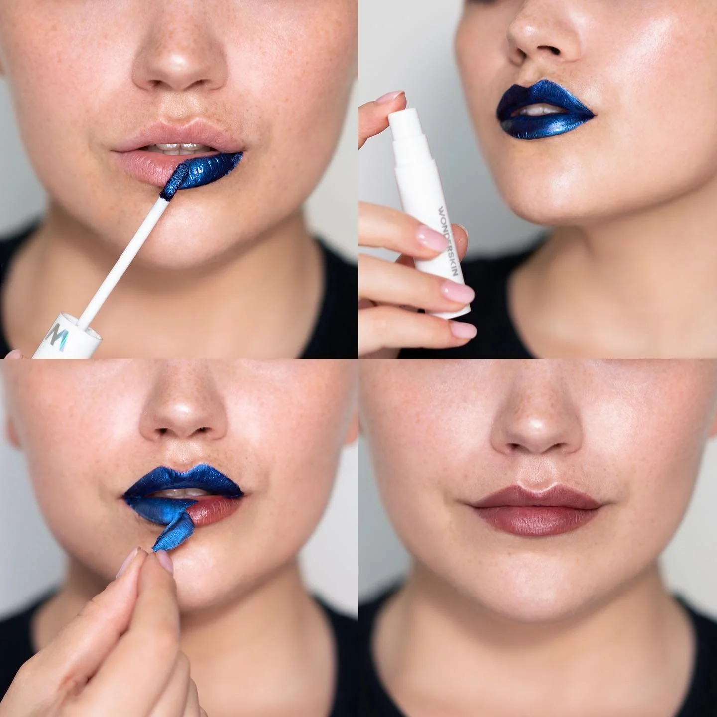 ลิปไลเนอร์กันน้ำแบบลอกออกได้ ลิปกลอสแบบติดทนนาน เนื้อแมทท์ สีน้ำตาล สำหรับคอนทัวร์ริมฝีปาก ลอกออกได้ ติดทนนาน