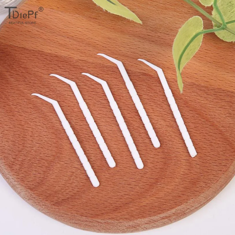 160Pcs Disposable Dental Plastic Oral Hygiene Dental Safety Brush Dental Care Toothpicks Tool With Eco Toothpick Dispenser Soft