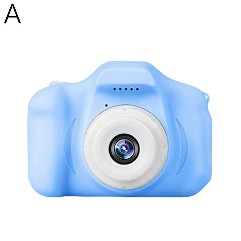 Mini-versie voor kinderen Cartoon digitale camera HD Dubbele kindercamera Verjaardag Speelgoed Cadeau Spel Muziekopname Foto/Video Y4Q6