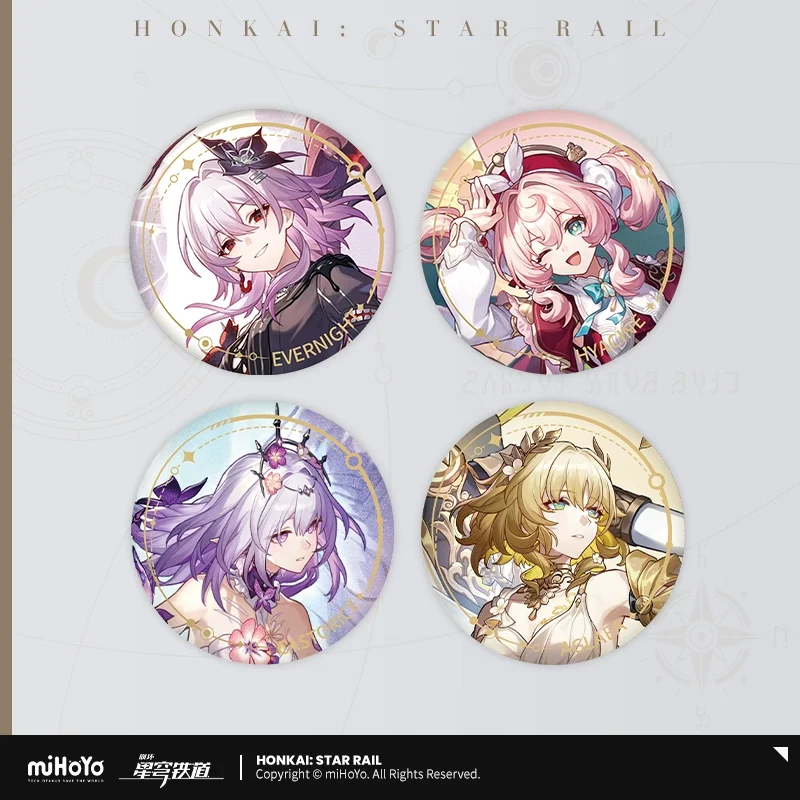 Sunsyea Honkai Star Rail الرسمية Merch miHoYo الأصلي أصيلة ذكرى الاكريليك حامل شارة المفاتيح Aglaea Castorice #2