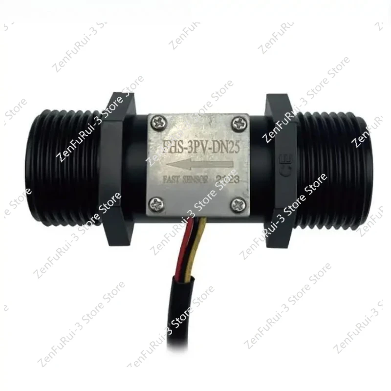Industrial Grade Flow Sensor FHS-3PV-DN25 High Flow Water Flow Sensor Interface Optional