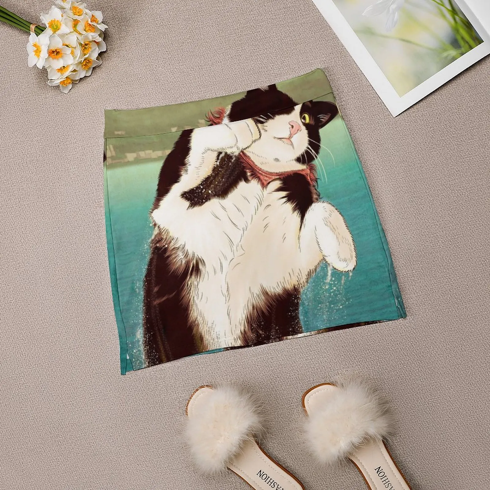 DOLLOP - JOSORCA Mini Saia Calças saias para mulheres