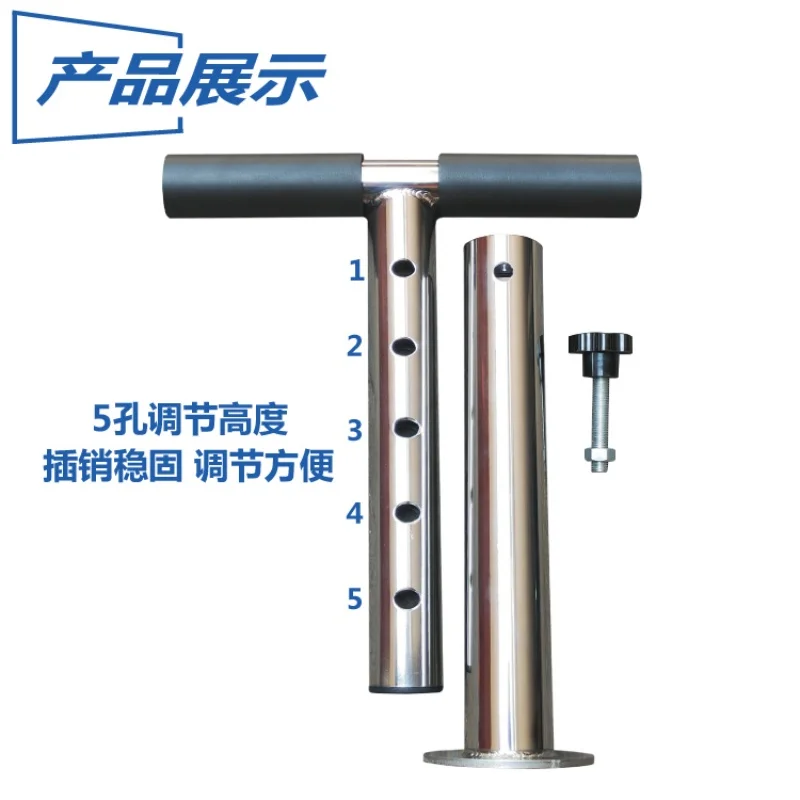 Adjustable weight kettlebell,stainless steel kettle swing bell,large hole barbell plate rod, fitness equipment, kettle handle