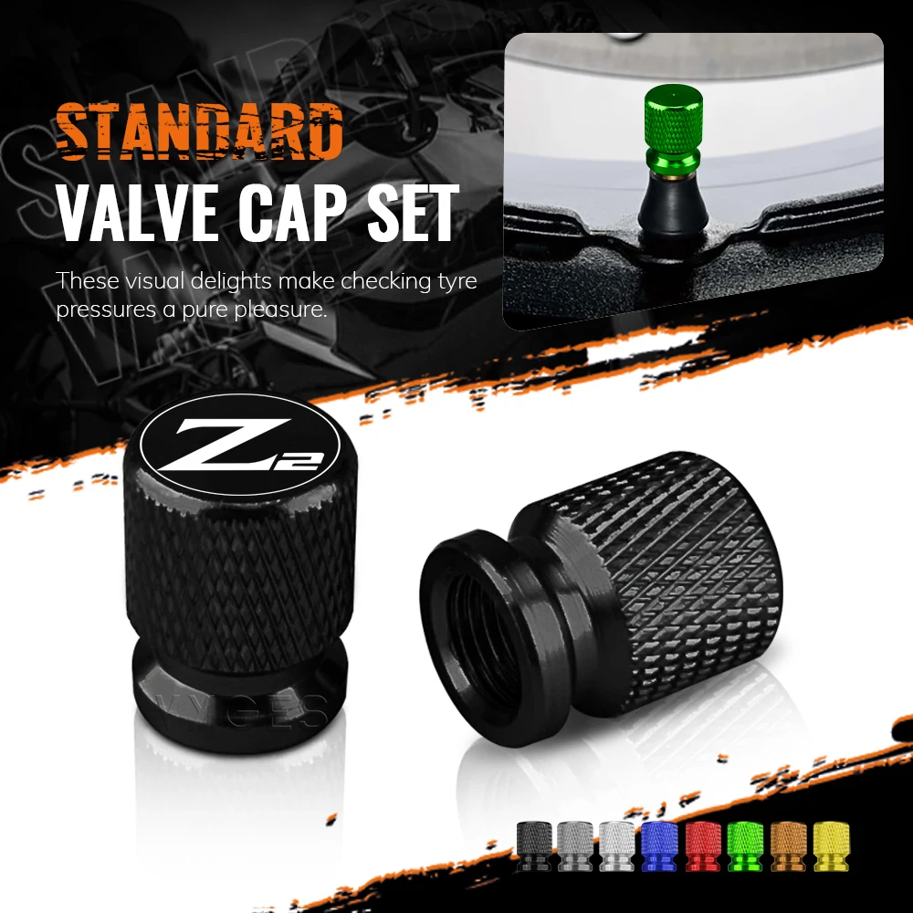 Motorcycle Accessories CNC Aluminum Standard Valve Cap Set For ZONTES ZT125-U ZT125-Z2 125U 125Z2 125 U 125 Z2 Tire Caps Set