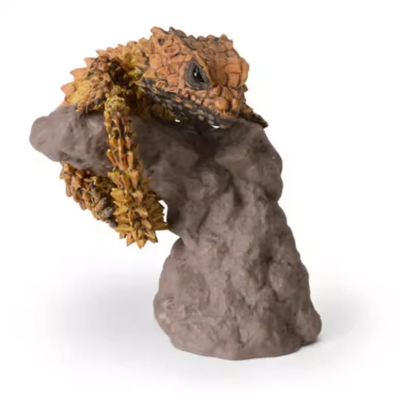 سلسلة مخلوق بانداي غاشابون أرماديلو سحلية وكرة بيثون، نموذج حيوان واقعي، ديكور مكتب لطيف، هدية محاكاة للزواحف