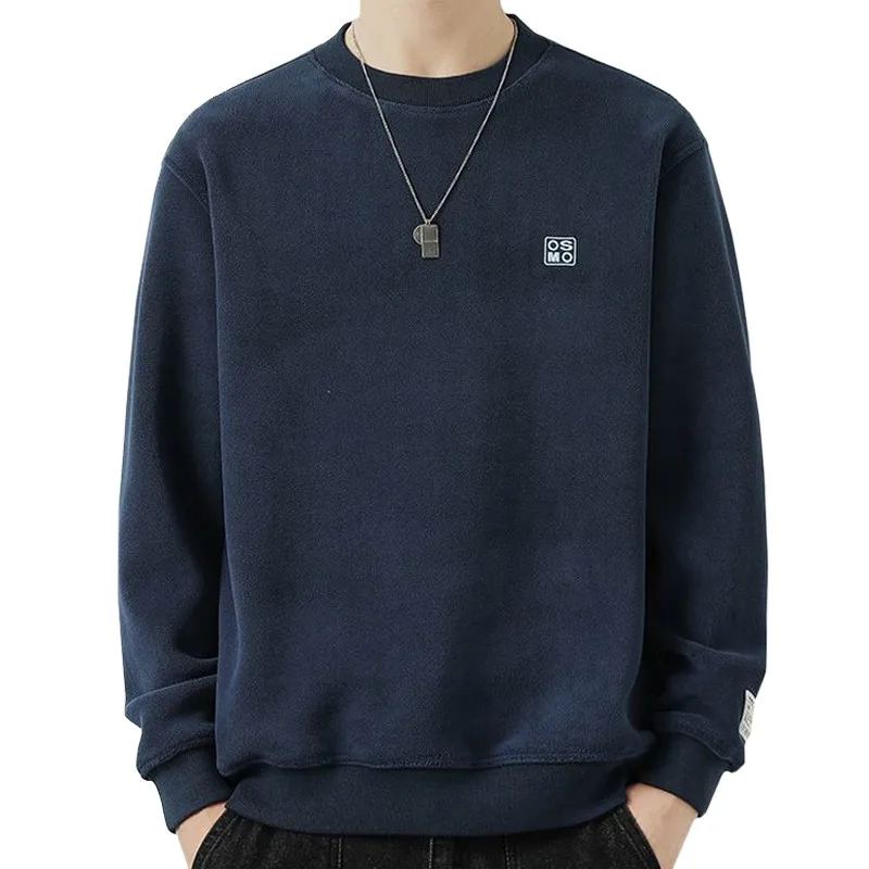 

Double Sided High Density Orly Sweatshirt Man Pullover Autumn Winter New Fashion Harajuku Letter Embroidery Oversize Male Coat