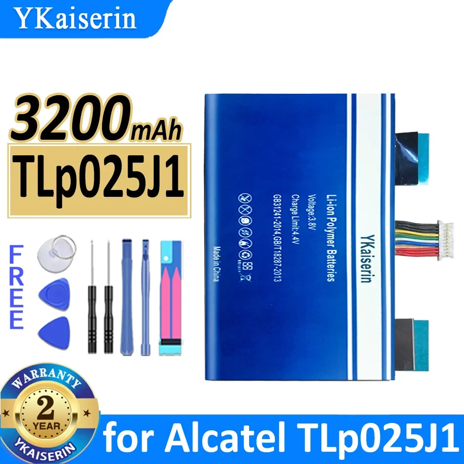 

Аккумулятор для мобильного телефона Alcatel TLp025J1, 3200 мАч, премиум-класса, на замену