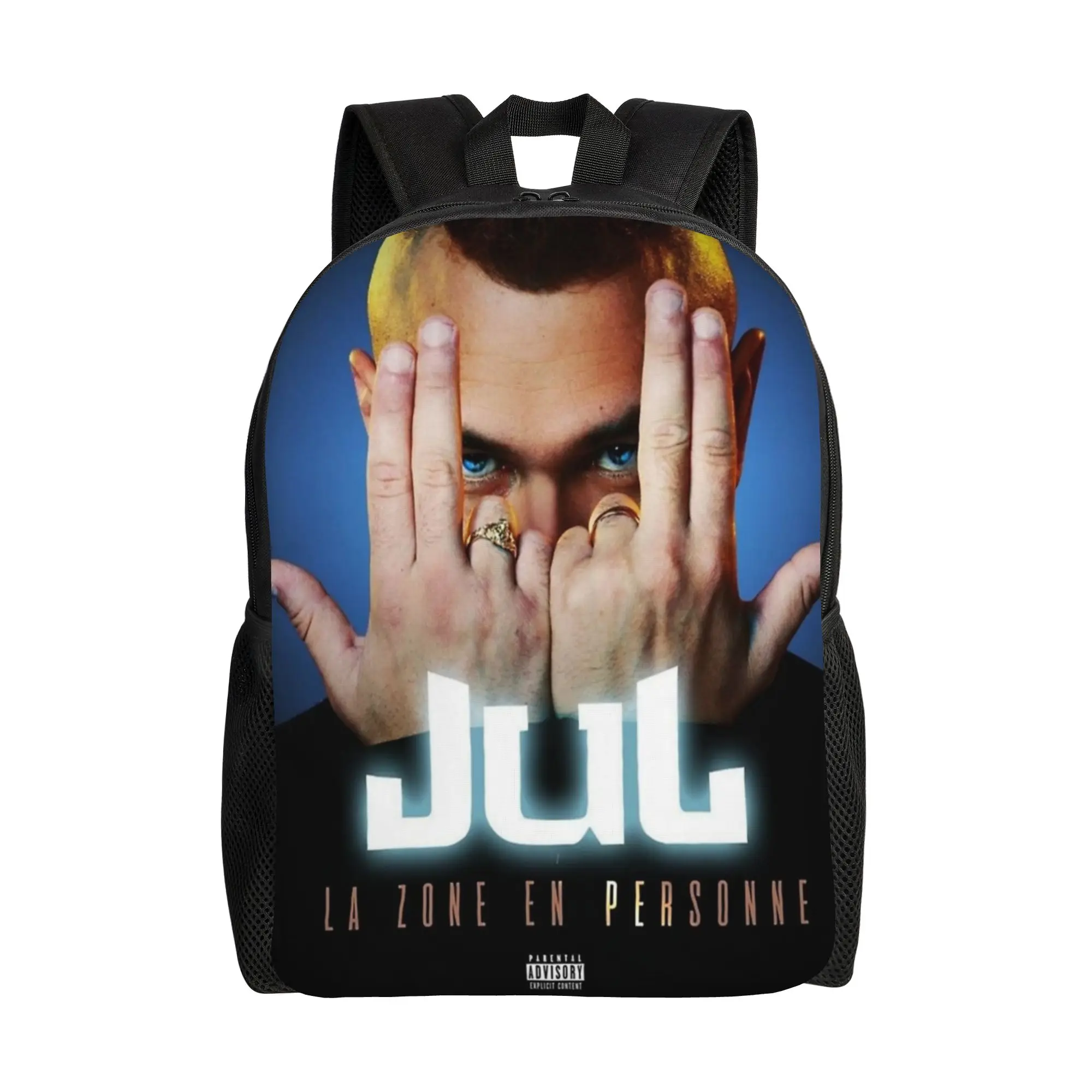 

Рюкзак с логотипом рэпера, подростковый, спортивный, студенческий, рабочий, городской рюкзак для мужчин и женщин, холщовая сумка для ноутбука