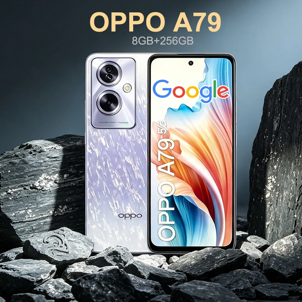 OPPO A79 5000mAhc ultra-long battery life Global Pass smart phone 4G dual sim 8GB+256GB memory 50MP main camera camera phone