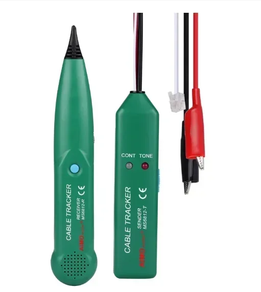 user-friendly MS6812 New Cable Tracker Tester: UTP/STP Networking Telephone Line Detector for Professional LAN Testing