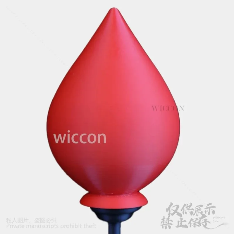 

25COSAnime ALastor Cosplay Hotel Costume 3D Microphones Red Props Accessories Halloween Christmas Party Gifts Woman Man Customiz