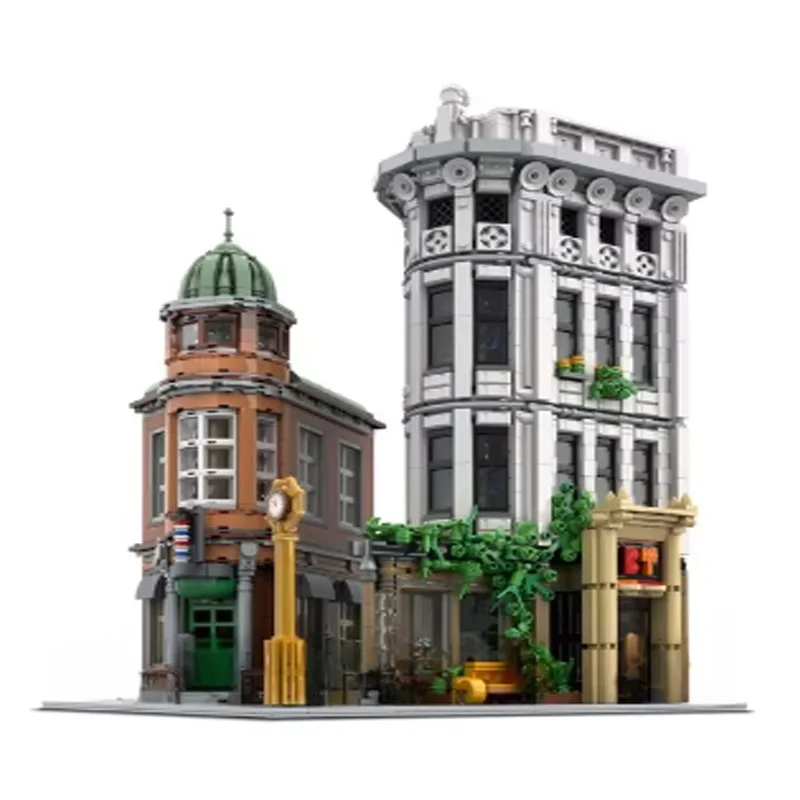 4094 PCS Modular Flatiron  MOC City Street View DIY Bricks Modern Building Block Architecture Collection Series Toys Gifts