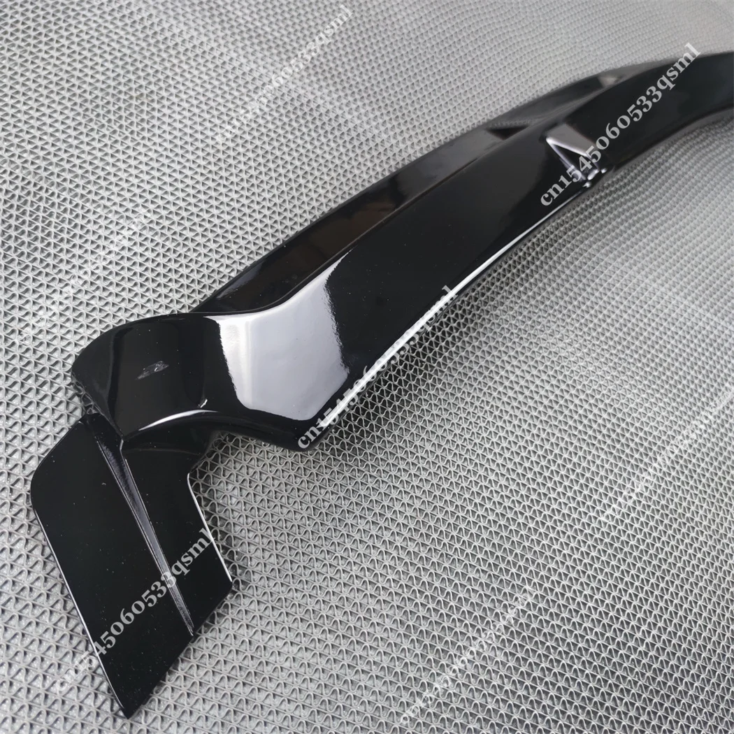 For Mercedes Benz E Class W213 AMG 2016 2017 2018 2019 2020 Pre-facelift Front Bumper Lip Gloss Black Spoiler Splitter Body kits view 6