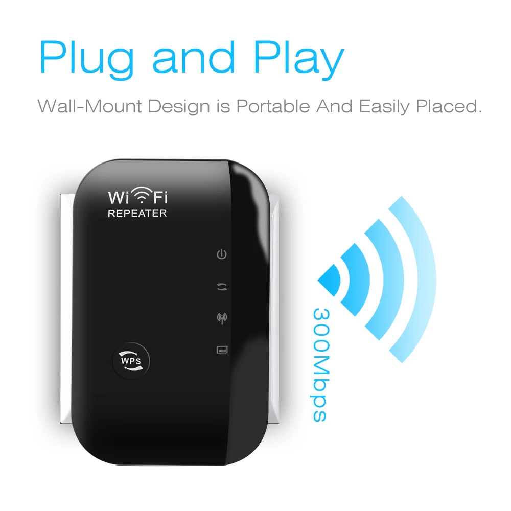 300Mbps Wireless WIFI Repeater Remote Wifi Extender WiFi Amplifier 802.11N WiFi Booster Repetidor Amplifier Wi Fi Reapeter