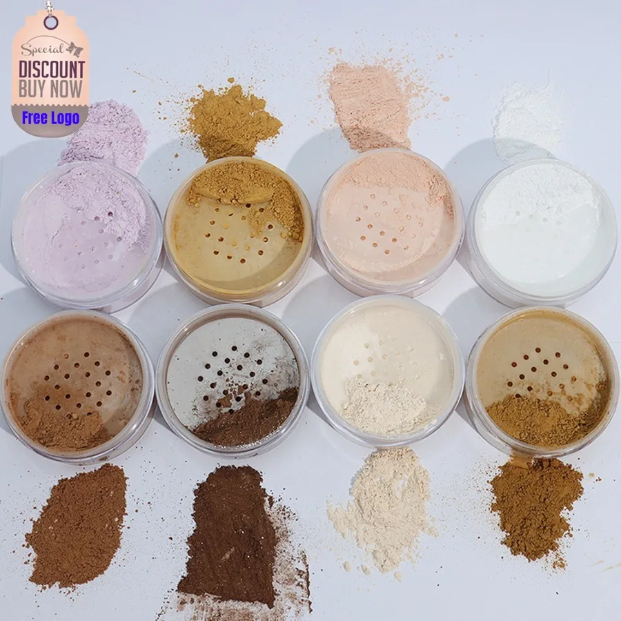 

Makeup Setting Powder Private Label Waterproof Oil Control Light Texture Face Loose Powder Custom Logo