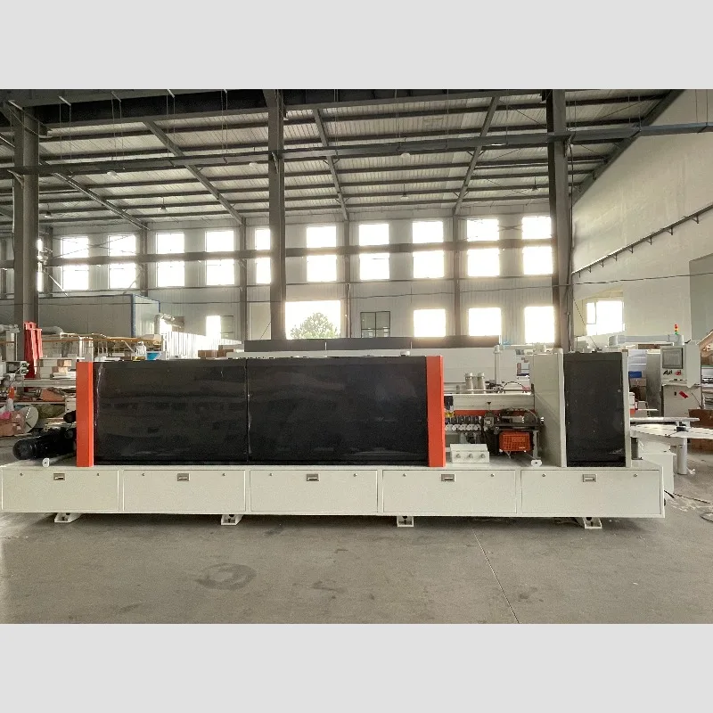 Fully Automatic Wood Edge Banding Machine 2000W Glue Pot Edgebander With Trimming Scraper Blade Kit