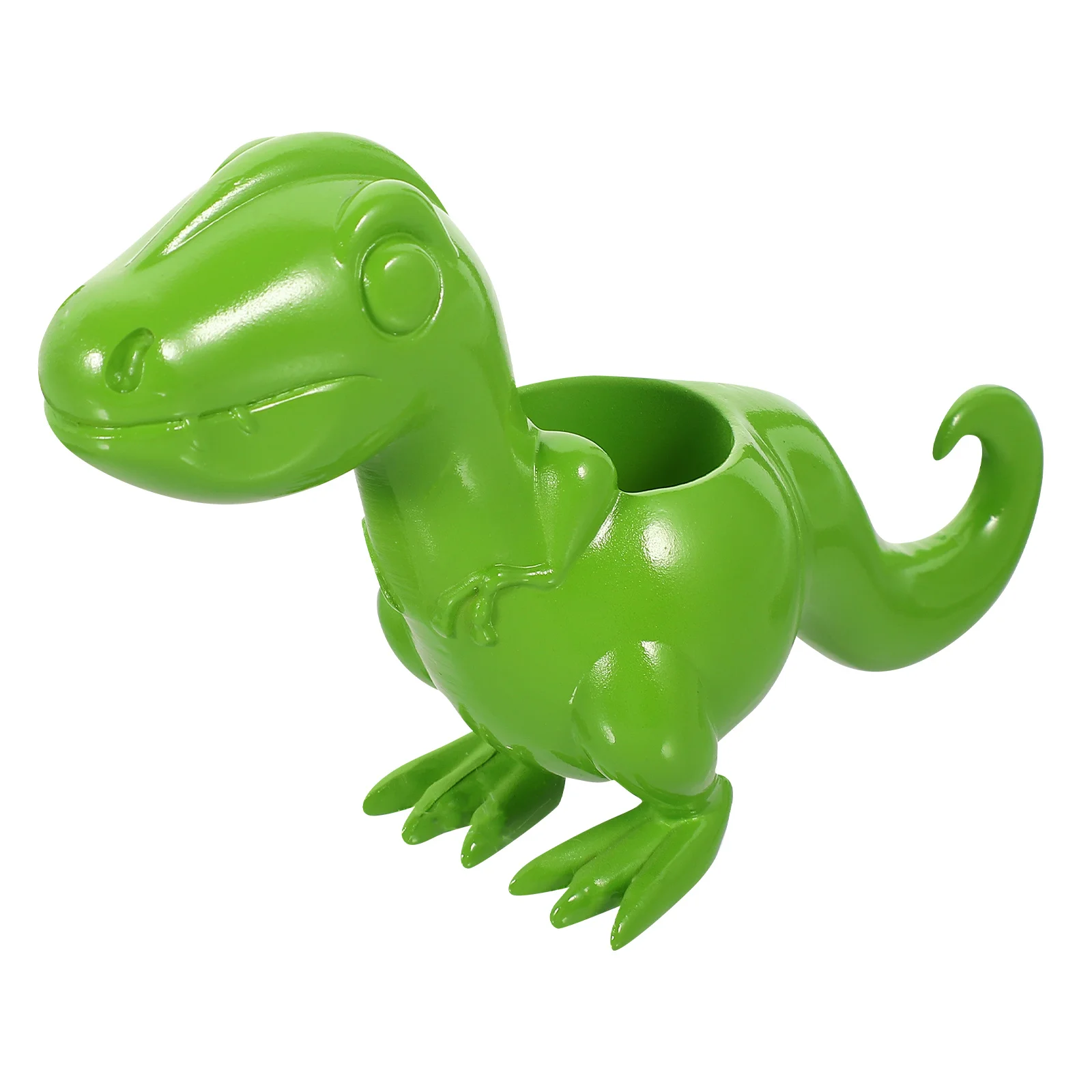 Dinosaur Pen Holder Resin Cartoon Desktop Storage Shelf Creative Stationery Organizer Pencil Container Decorative Desk Organizer