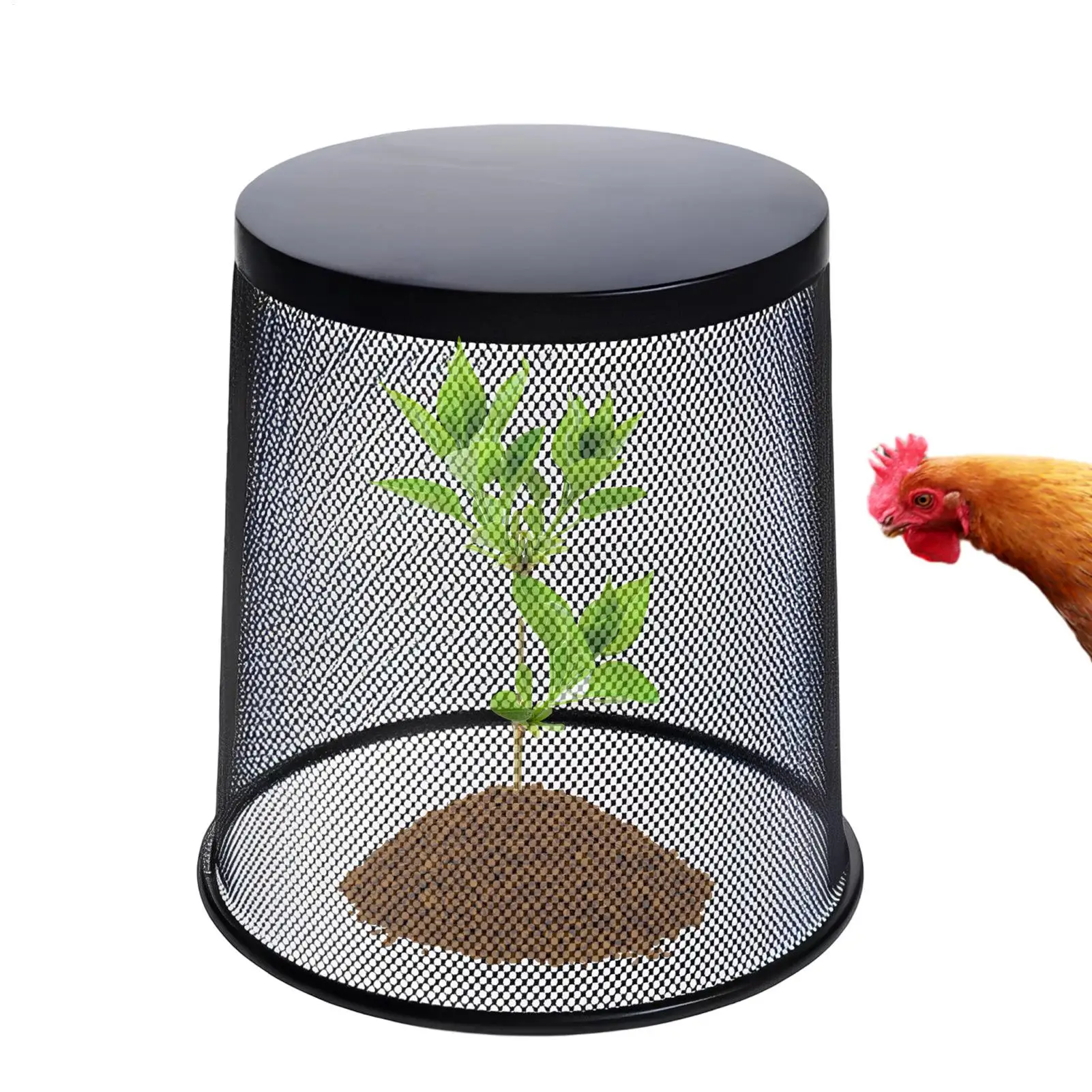 Cloches For Plants Metal Wire Rust-Resistant Animals Guard Plants Protection Seedling Cloches For Raised Bed Vegetable Patch