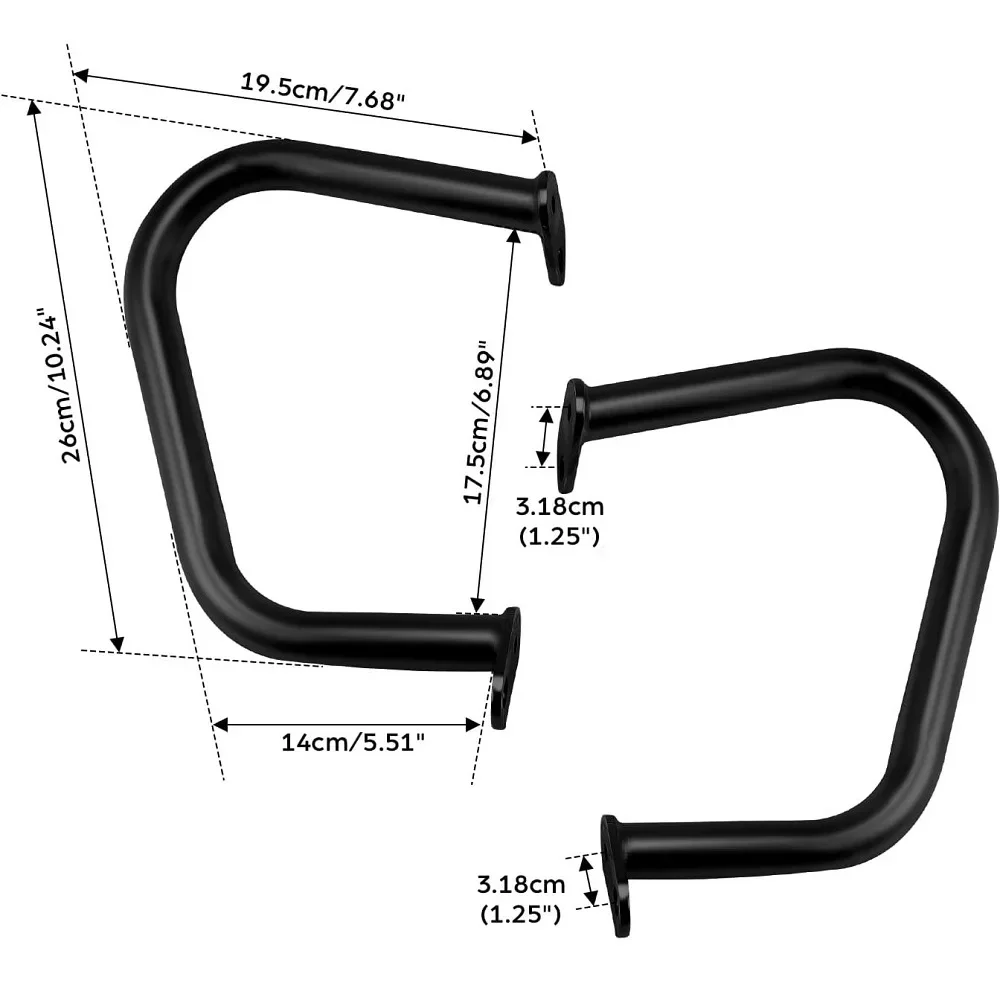 مصد حماية لمحرك الدراجة النارية على الطريق السريع من الصدمات لـ Triumph Bonneville T100 T120 Thruxton 1200 R Street Twin، Bobber #4