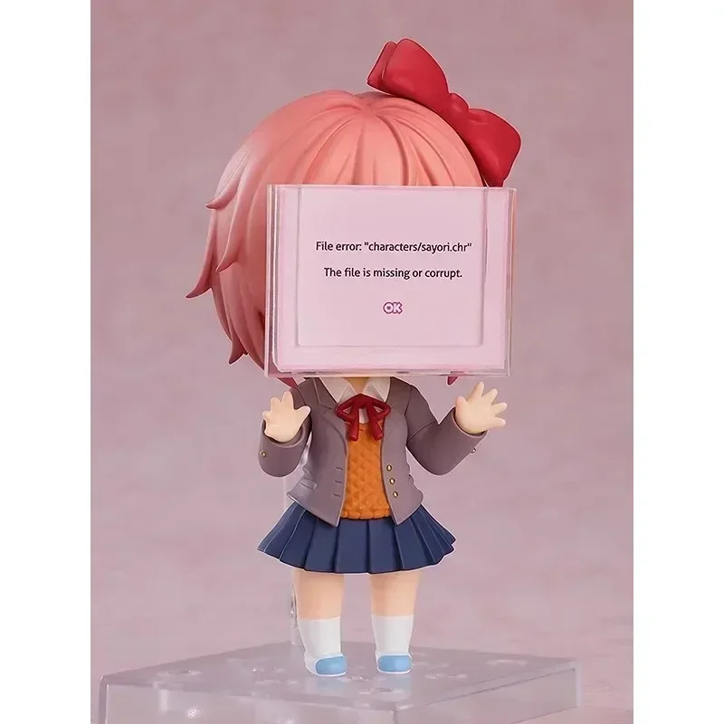 Anime gsc nendoroid doki doki literatura clube sayori figura de ação sayori argila estatueta estátua modelo brinquedo coleção decoração presente