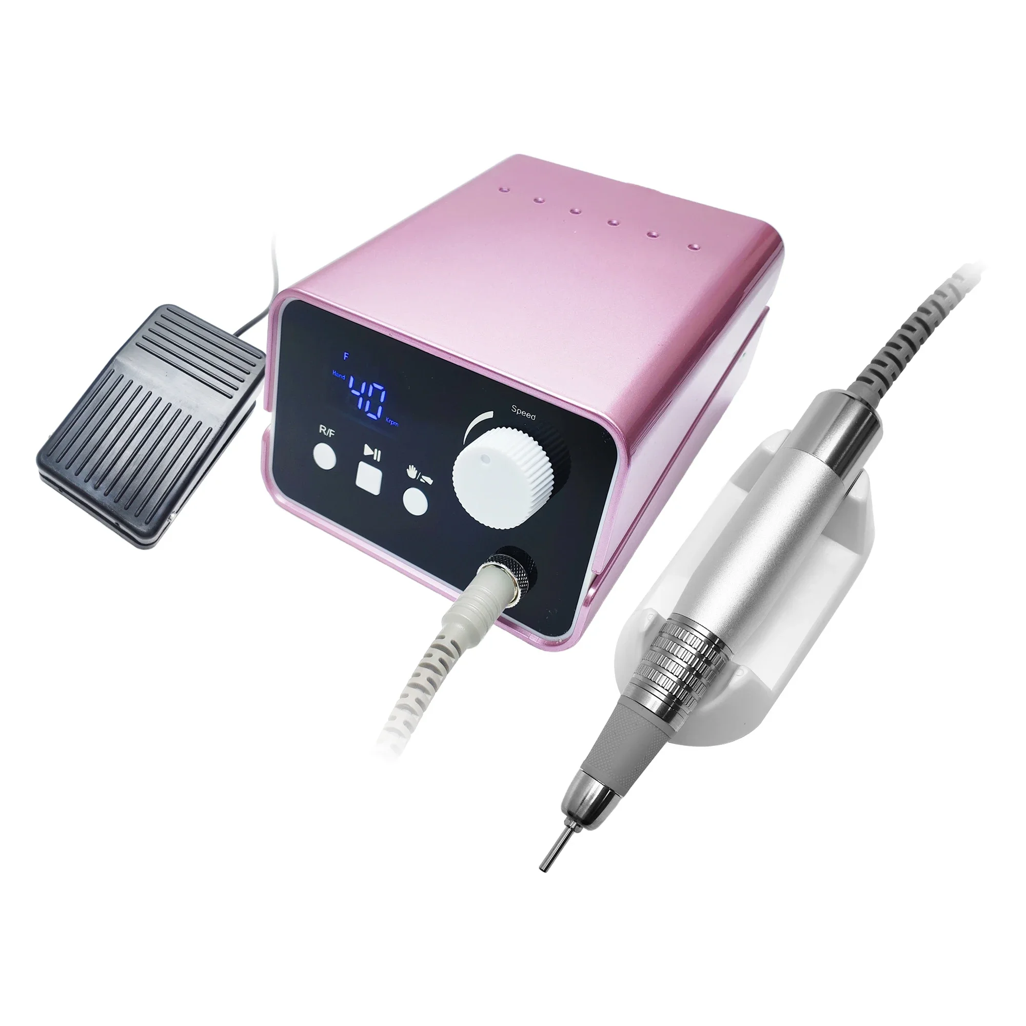 

（Big disount）Wholesale Brushless Strong Table Desktop Pro Drill Machine 40K Manicure Pedicure Nail Drill with Foot Controller