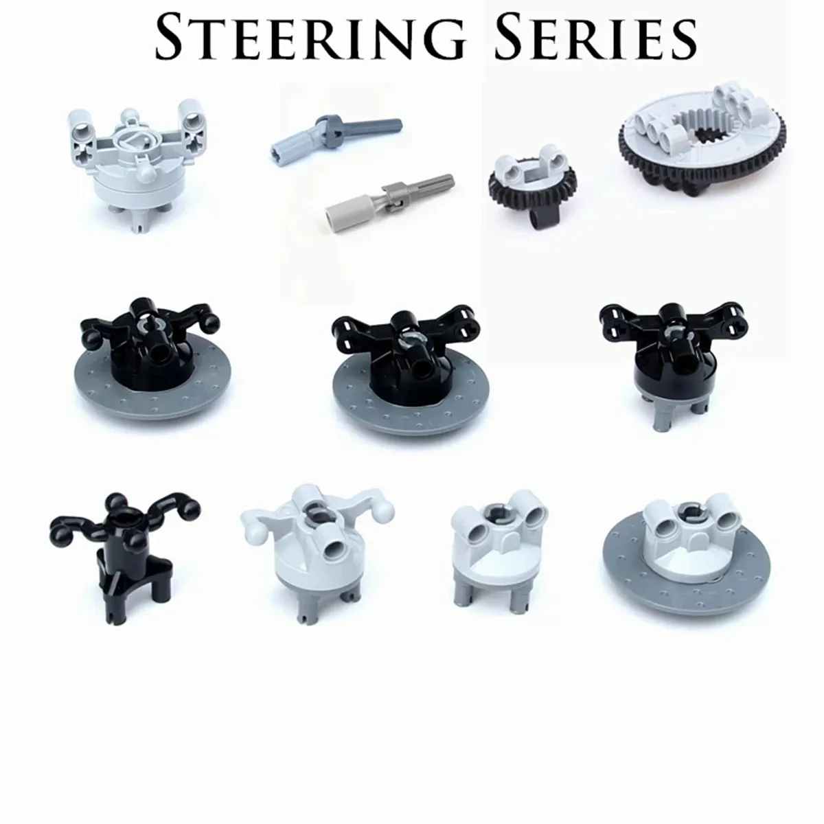 Building Blocks Steering Wheel Hub Turntable 48452cx1 52730 32494 35189 11949 11950 23801 92909 x873c01 99009 62520c01 Car Toys