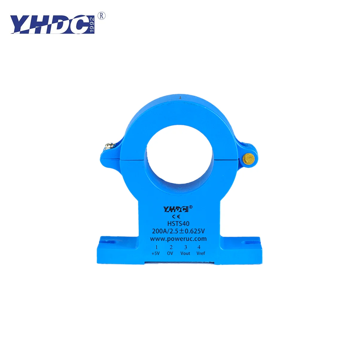 

YHDC HSTS40 Input±200A±500A±800A±1000±1500A±2000A Output 2.5±0.625V Single Voltage +5V 1%DC-25KHz Hall Split Core Current Sensor