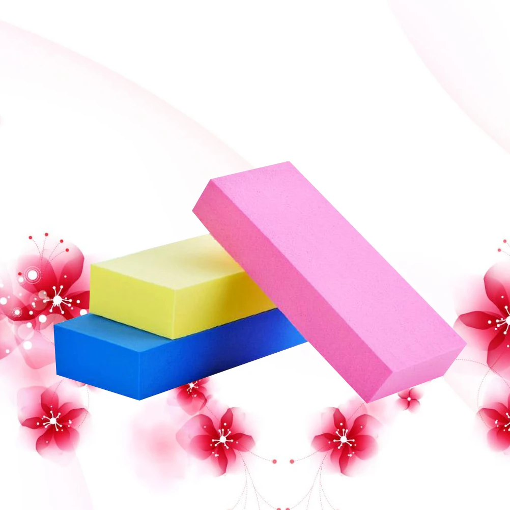 3 قطعة الإسفنج القطن التقشير الإسفنج مكعب لينة ماصة منظف الجسم للاستحمام اليومي والتنظيف المنزلي استخدام لون عشوائي #6