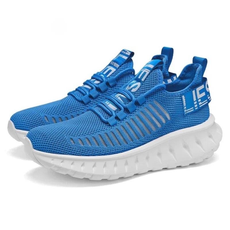 

Summer Men Sneakers Lightweight Breathable Mesh Outdoor Casual Shoes Fashionable Tennis Training Shoes