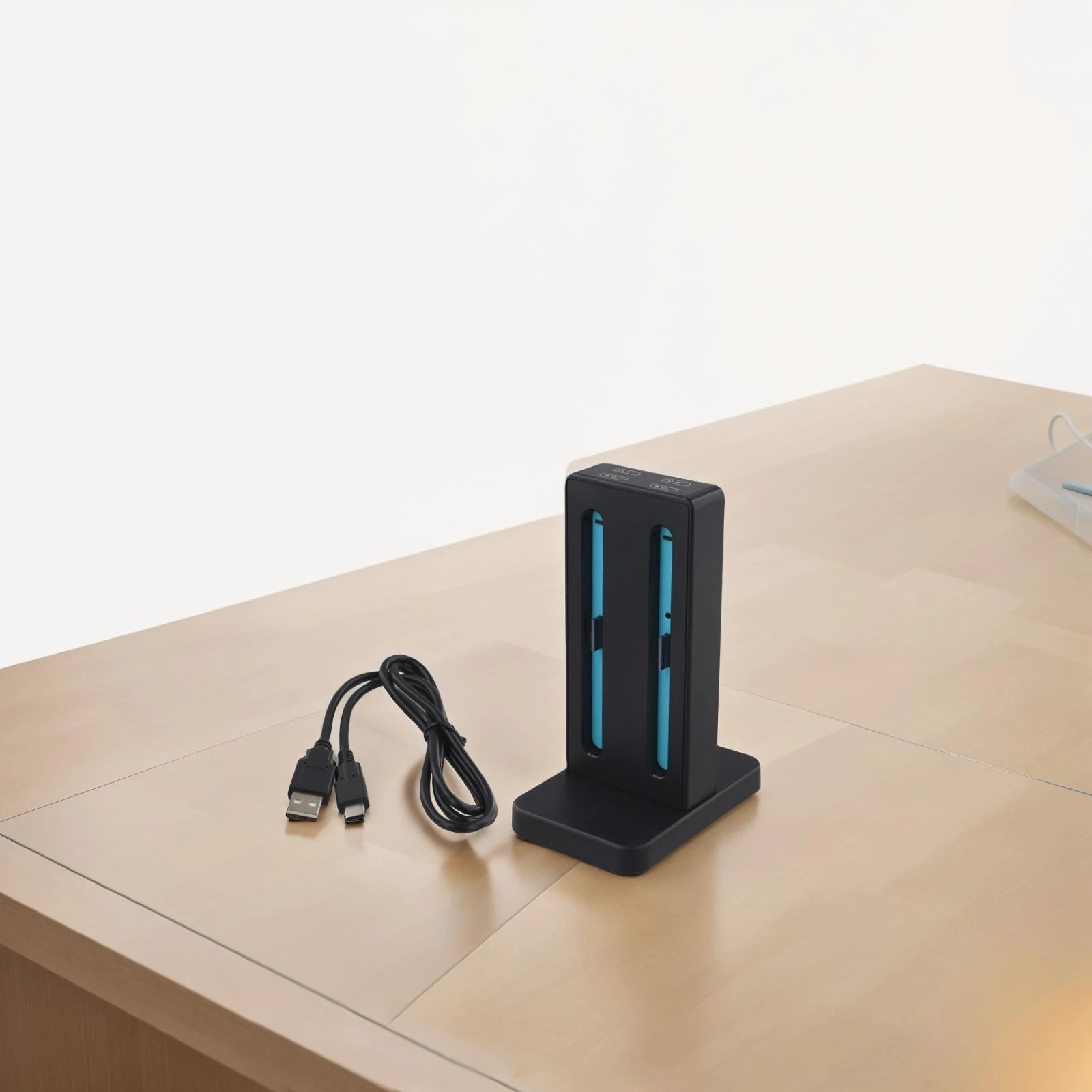 

For JoyCon Charging Station for Switch 2 Efficient Dock with LED Power Status Indicators and Sturdy Construction