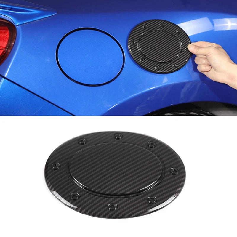 Auto Brandstoftank Dop Decoratie Cover Trim Sticker Accessoires Voor Subaru Brz Toyota 86 2012-2020