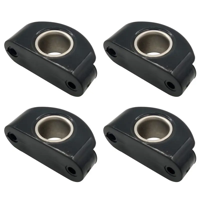 

Superior-Marine Boat Fairlead Black Nylon Bullseyes 12 Mm 1/2Inch STAINLESS STEEL INSERT,Pulley Wheel For Boats,4Pcs
