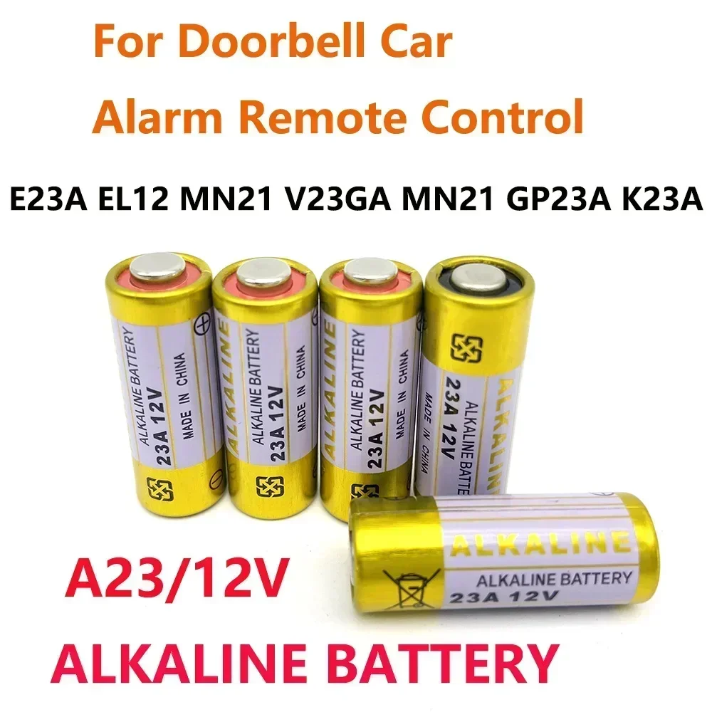 Battery A23 23A 23GA A23S E23A EL12 MN21 MS21 V23GA L1028 GP23A LRV08 for remote control