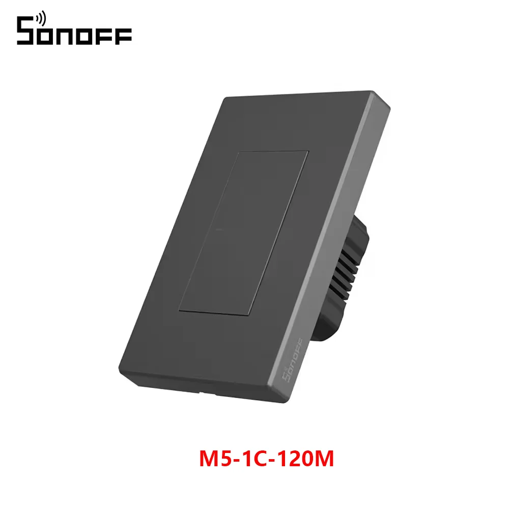 SONOFF M5 Matter 120 SwitchMan Smart WiFi-wandschakelaar Ondersteunt eWeLink-afstandsbediening Werkt met Apple Home, Alexa en Google Home