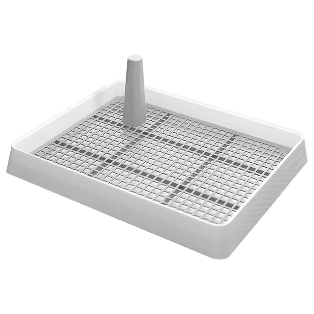 

1 set 1 Set Mesh Pet Toilet Puppy Training Dog Pee Tray Thickened Plastic Indoor Potty Grid Litter Box Low Entry Pet Accessory