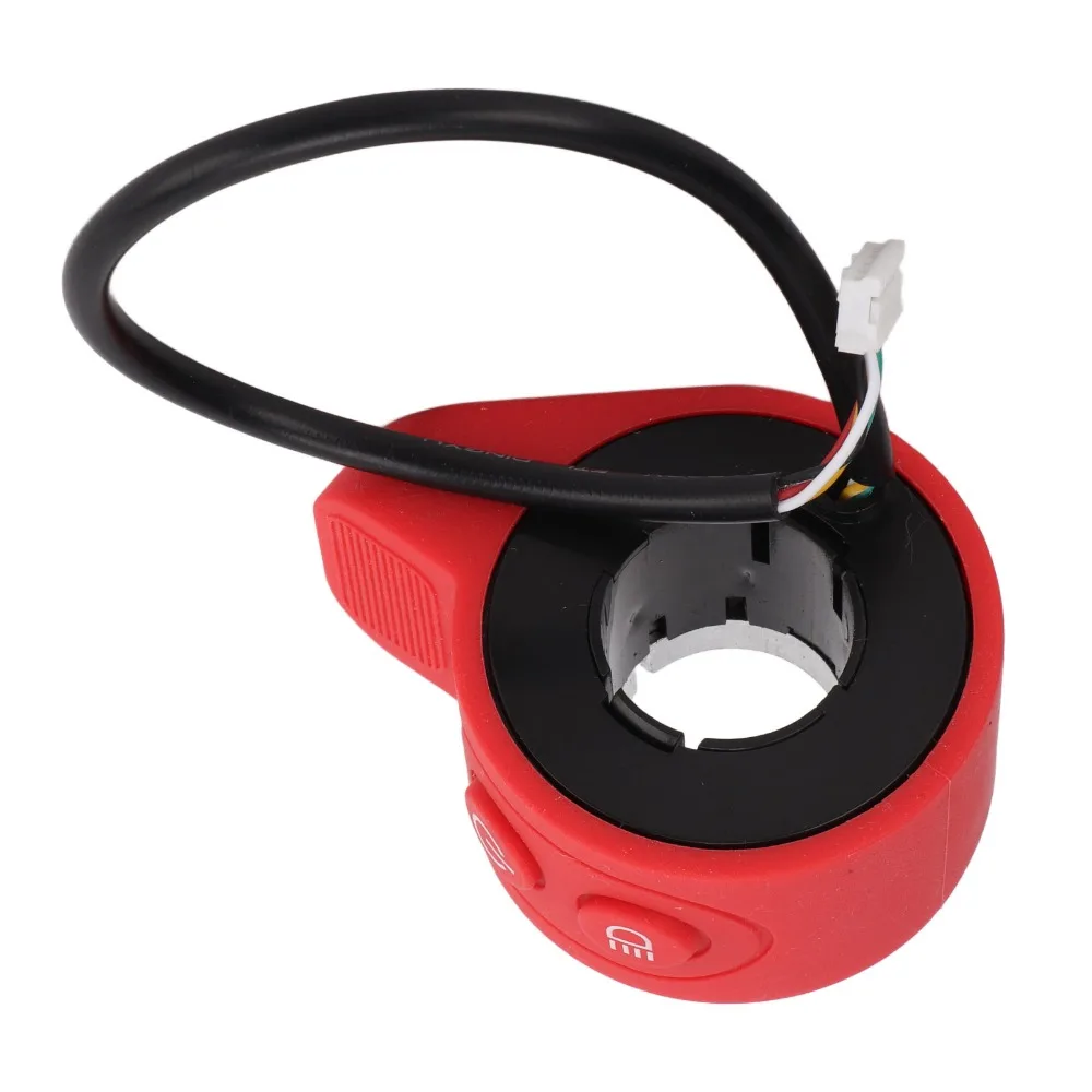 

ABS Thumb Throttle Sensitive Control Red Color Electric Scooter Throttle Electric Scooter Speed Control Switch for HX-X6/X7/X8