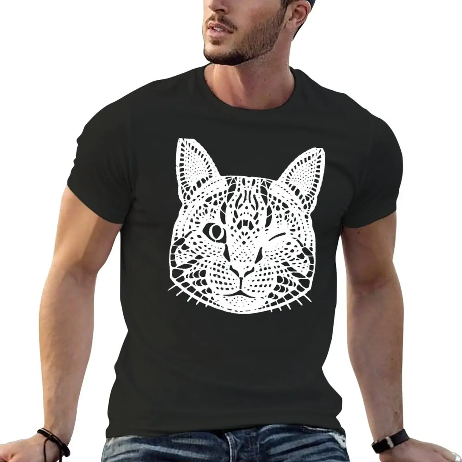 Baby Lasagna Cat T-Shirt summer top vintage mens shirts graphic tee