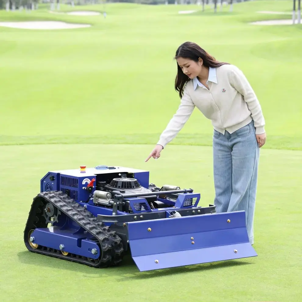 

Customized new Remote Control Lawn Mower - Gas Powered All-Terrain High-Efficiency Mowing Machine for Farm Orchard Garden