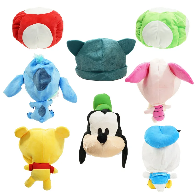 Cartoon Disney Goofy Hat Cap Headgear Chapeau Headdress Dicer Mickey Mouse Dolls Toy Hat Gifts for Children