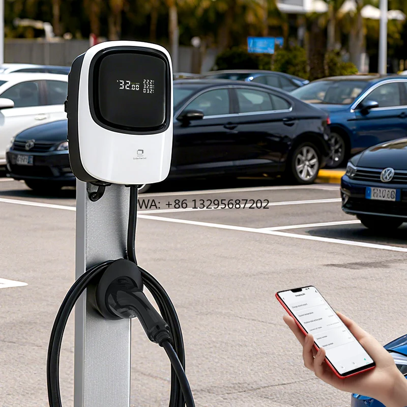 

Портативная зарядная станция для электромобилей, настенный разрядник для BYD Atto 3, MG Yudo, Zeekr, Omoda, 7 кВт, с управлением через приложение Smart Life