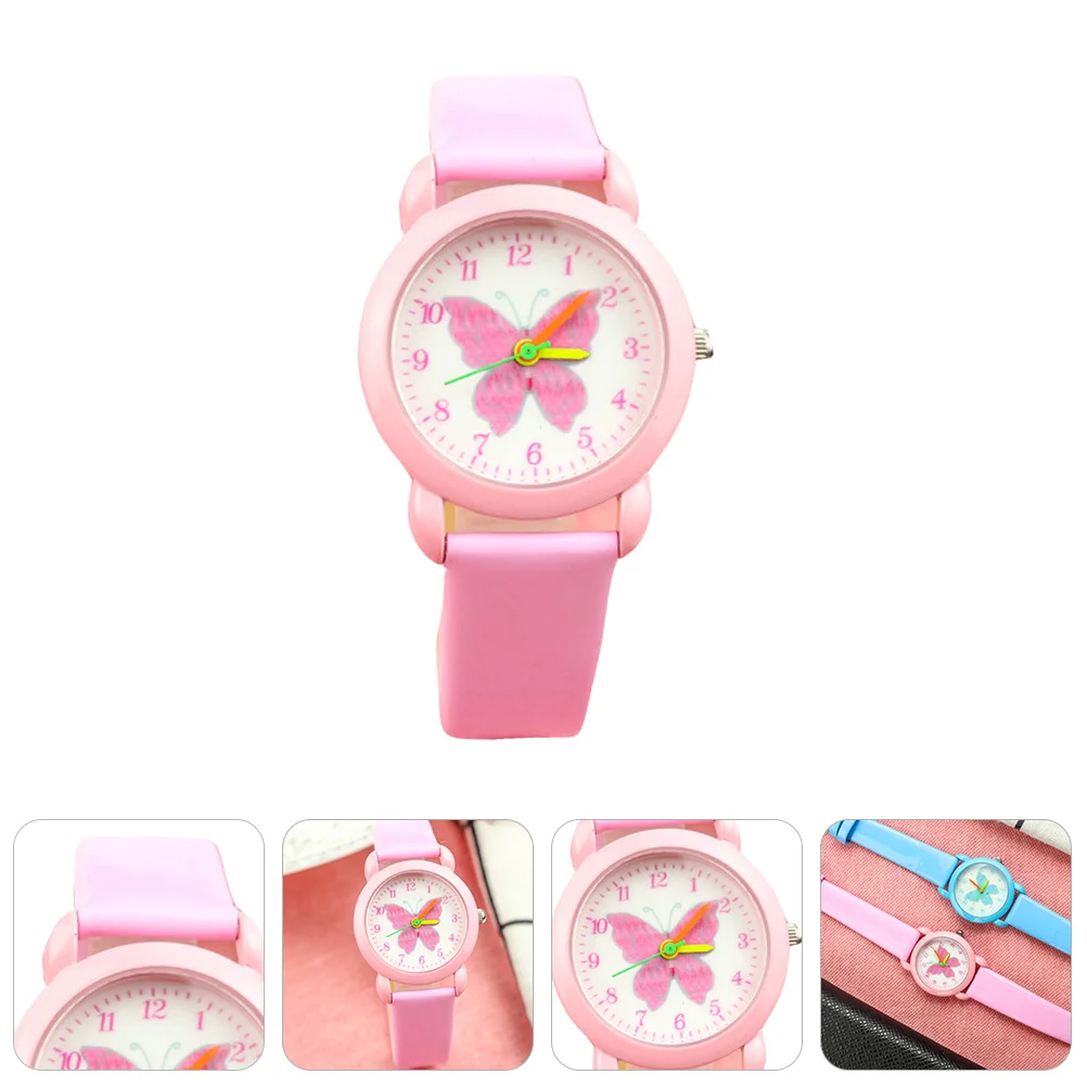 

1Pcs Cartoon Kids Watch Safe Gentle Materials Comfortable Durable Childrens Clothing Match Unique Creative Gift Boys Girls