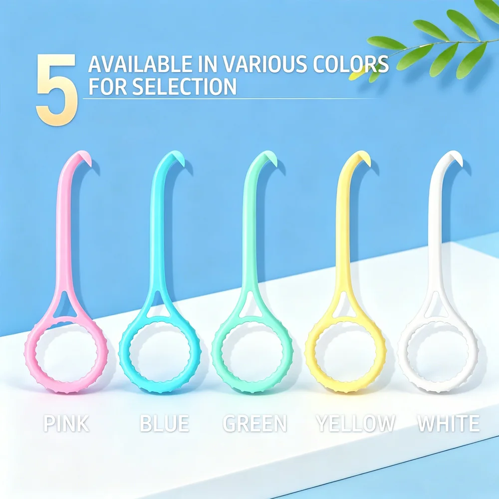 10PCS/BOX Clear Aligner Removal Hook, Portable Invisible Braces Retainer Remover Tool for Oral Care - view 6