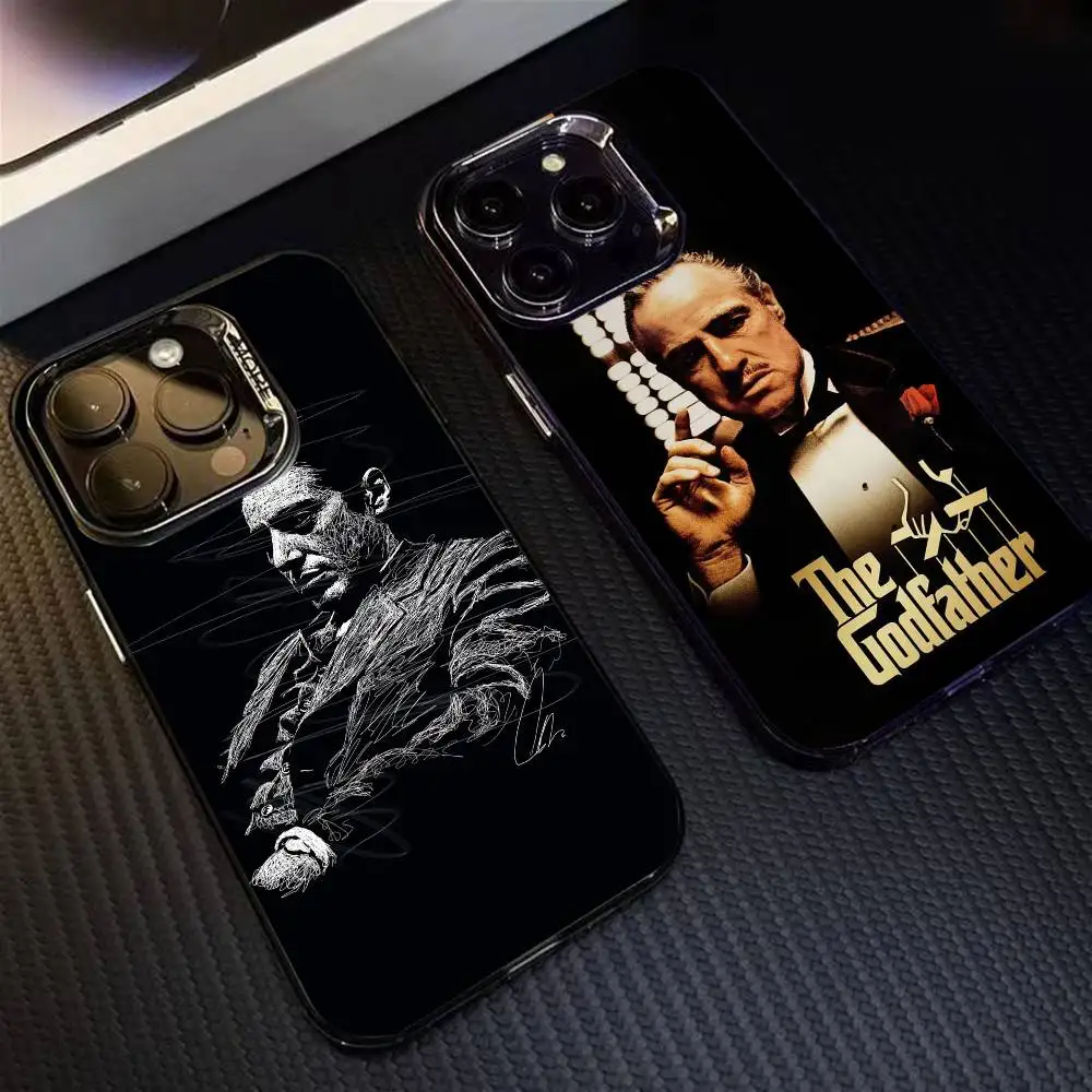 

The God-father Movie Phone Case For iPhone 16 17 15 14 12 13 Pro Max Black Color Shockproof Cover