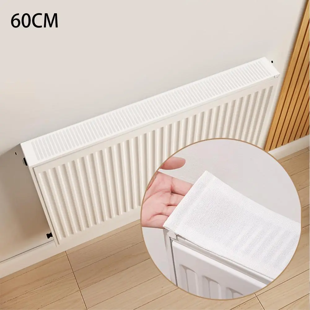 For Home Decoration Cotton Linen Cover Magnetic Radiator Pad Dust Prevention 40 60 80 100 120 140 160 200CM*10CM